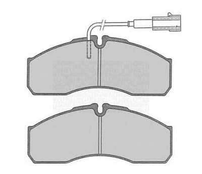 MAGNETI MARELLI 363916060479 -  Комплект тормозных колодок, дисковый тормоз